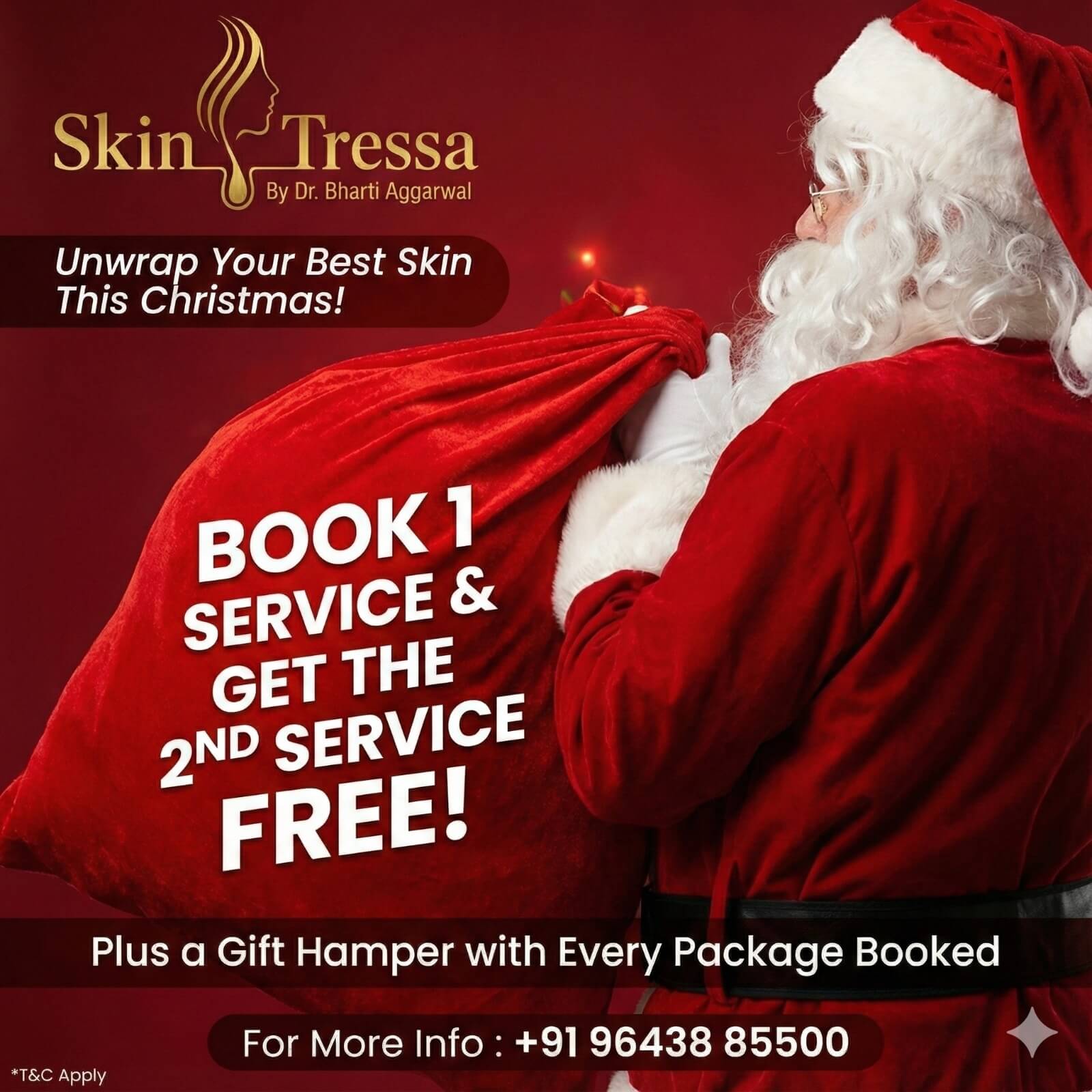 Christmas Special: 30% off on selected treatments - Limited time offer
