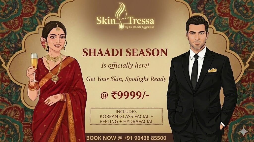 Shadi Season Hydrafacial Offer at Skintressa
